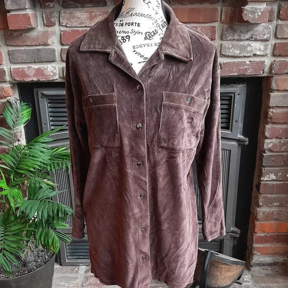 Weekend Edition Velour Top